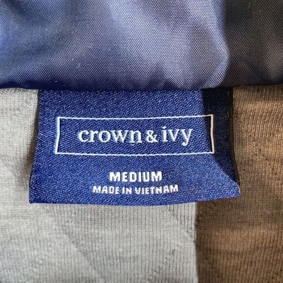 Crown & Ivy Pullover men’s Medium worn twice - Picture 3 of 4